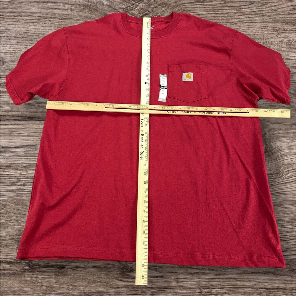 Carhartt Men's Size Small K87 Loose Fit Heavyweight Pocket Tee T-Shirt - Picture 7 of 15
